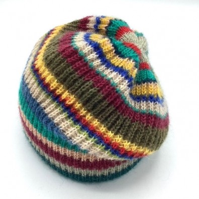 bonnet multicolore